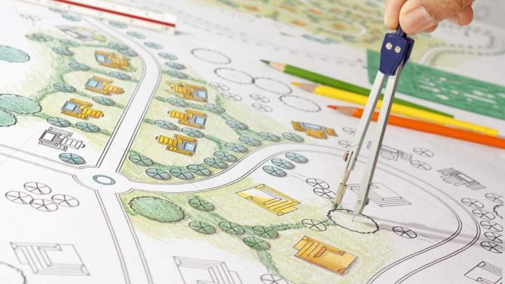 Plan topographique détaillé Chalon-sur-Saône